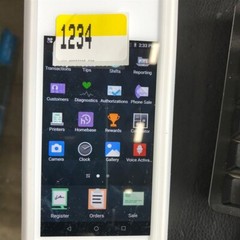 CLOVER FLEX C403 CREDIT CARD PROCESSOR WITH K400 CHARGING CRADLE -READ!
