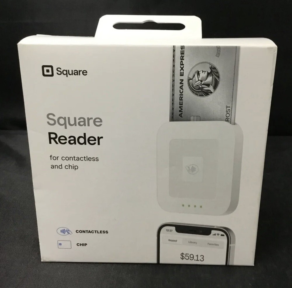 Authentic Square Credit Card Reader for Contactless & Chip (2ND GEN) Brand New