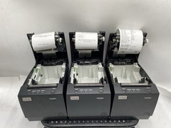 LOT OF 3 Wincor Nixdorf TH230+ Thermal Receipt Printer TESTED WORKS / NO PWR AC