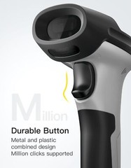 Inateck 2D Barcode Scanner Wireless Bluetooth QR Code Scanner W/ AI APP & SDK