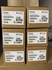 Zebra DS3608-ER20003VZWW DS3608 Series Wired Barcode Scanner (lot of 6)