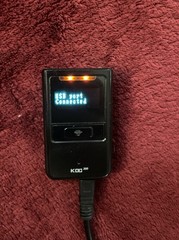 Koamtac KDC200 Bluetooth UPC Barcode Scanner with USB Charging Cable *Read*