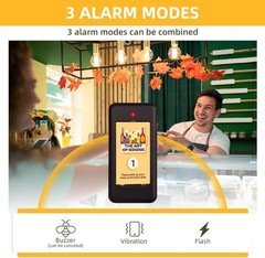 Complete 16-Pager Wireless Paging System for Restaurants – Waterproof & Durable