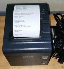 Epson TM-L90 Thermal POS Label & Receipt Printer W/ Seral & USB Port Model M313A