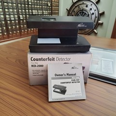 Royal Sovereign COUNTERFEIT BILL DETECTOR 4-Way RCD-2000 Tested-WORKS PERFECTLY!