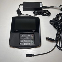 ingenico Lane/7000 Credit Card Terminal w/ USB Cable, Power Supply, And Stand