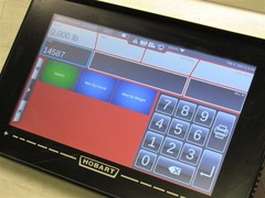 Hobart HTi-7LS – Service Scale 10.1″ Touch Screen w/ 7″ LCD customer Screen