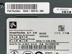 Zebra GK420t Direct Thermal Label Printer GK42-102210-000 | O508