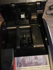 Uveritech Fraud Fighter CT-550 Desktop Counterfeit Bill Detector w/ AC