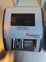 Cassida Quattro 4-way Automatic Counterfeit Detector & Cassida Instacheck Lot