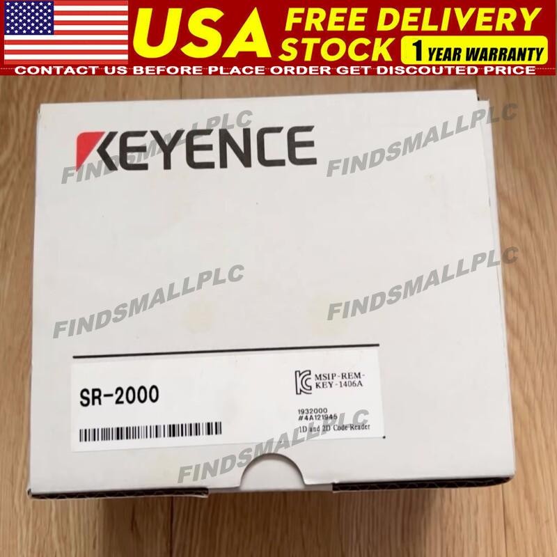 1PC New Keyence SR-2000 1D 2D Barcode Reader Scanner Vision SR2000 US Free TAX