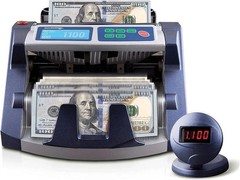 AccuBANKER AB1100PLUS Bill Counter Speed 1500/Min w/UV Counterfeit Detection, UL