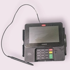 Ingenico ISC Touch 480 Card Payment Terminal For Business No Power Cord Untested