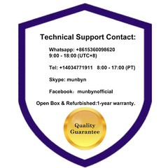 MUNBYN Mobile Computer Android 9.0 1D/2D Bluetooth Wi-Fi 4G NFC Barcode Scanner
