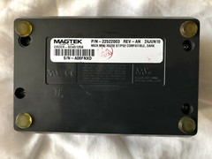 MagTek 22522003 MICR Mini RS232 Check Reader PS2 Dark
