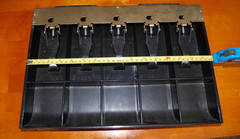 Used MMF Industries Cash Drawer Till Inserts Part 531-2993-04 5 Bill Coin