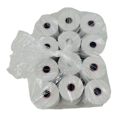 24 Rolls Universal 2.25″ x 128′ White Bond Paper Rolls, UNV35705