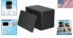 100pcs Rewritable NFC Tags Ntag215 504 Bytes Memory – Black