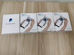 (LOT OF 4) PayPal Mobile Credit Card Reader Swiper 3.5mm Headphone Jack