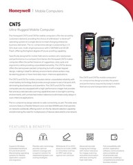 Honeywell / Intermec CN75EQ6KC00W1100 1D/2D, WiFi, Camera, WEH6.5, CN75LAN NIB