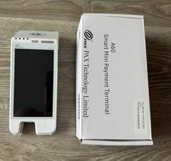 PAX A60 Smart Payment Terminal – Open Box, Factory Reset, No Charger, for parts
