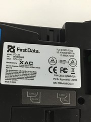 2x FIRST DATA FD130 Credit Card Terminal Chip Reader No Ac Adapter WORKING QTY