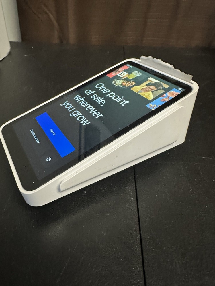 Square Terminal, an all-in-one credit card machine and point-of-sale system Used