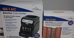 Royal Sovereign Electric Coin Sorter QS-1AC Plus Coin Wrappers – No Penny