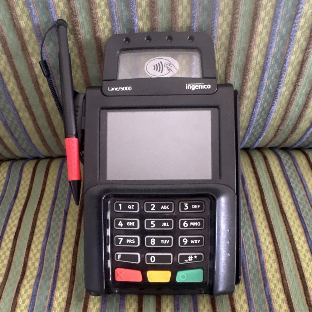 Ingenico Lane/5000 Wired Credit Card Terminal Reader LAN500-USTPHX07A