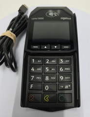 Ingenico LANE 3000 Credit Card Terminal Reader TRD30110877B LAN300-USLLT03A