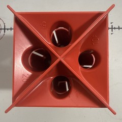 MMF Industries COIN COUNT JR [Red] Sorter Tender Counter Made in USA