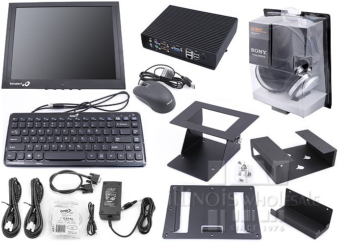 Logic Controls eLearning Terminal Kit; 15″ Touchscreen Monitor, See Description