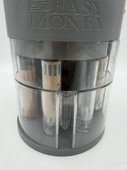Easy Money Motorized Coin Bank Sorting Machine by Telebrands Vintage Needs Cable