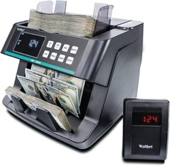 KBC-3000 Money Counter with UV/IR Detection – 1,200 Notes/Min Precision Count