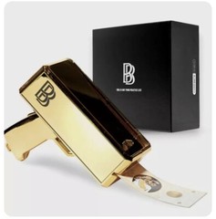 Ben Baller Gold Money Gun With Ben Baller Bucks – In Hand Ship Today