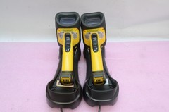 LOT-2 Motorola Symbol Barcode Scanner LS3578 FZ20005WR USB w/STB3578 Cradle T8E2