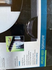 Emerson 4-Barrel Automatic Coin Sorter – Black New Open Box