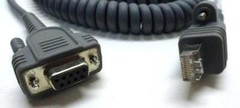 NEW Intermec 236-198-001 RS232 Coiled Serial Scanner Cable 12′ (3.6M) SR61T