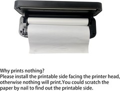 A4 Thermal Printer Paper 8 Rolls 3- Lasting BPA BPS Free Inkless Universal