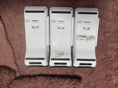 Two Verifone T650p touchscreen credit card terminals