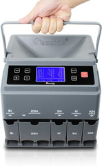 Professional USD Coin Counter, 300 coins/min Coin Counter Sorter with Quickload