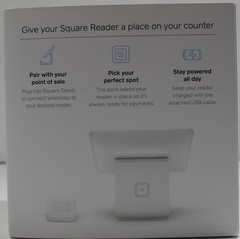 NIOB Square Credit Card Reader Dock for Square S7 Contactless Chip USB-A