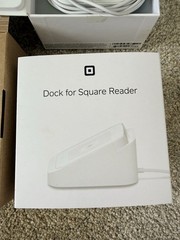 Square A-SKU-0120 Dock for Contactless Credit Card Reader In Box Barely Used