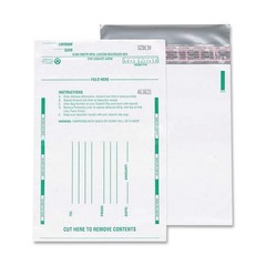 Quality Park QUA45228 Night Deposit Bag 10″x13″ White 100/pack