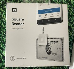 Square A-PKG-0206-01 Credit Debit Card Reader – White for Headset Jack