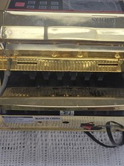 Homeland goods Gold Money Bill Counter machine not tested missing power cable