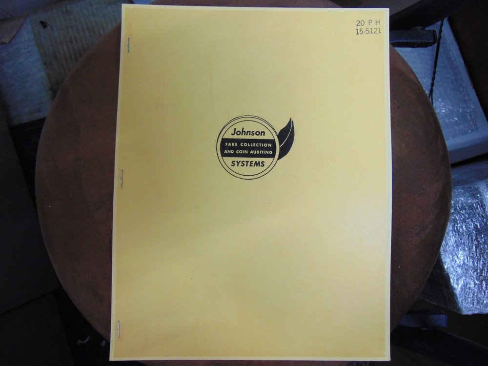 New Copy of Lynde Ordway / Downey Johnson Model 20 PH Manual / 30 PM Electric
