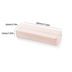 A4 Portable Paper Printer Wireless BT Connect Thermal Printing Mobile XKOL
