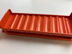 10 – Controltek 560563 Stackable Plastic Coin Tray, Quarters, 3.75 X 11.5 X 1.5,