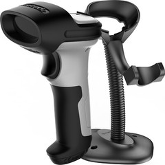 Inateck 1D Barcode Scanner Wireless Blutooth Barcode Reader Comes w Free Stand